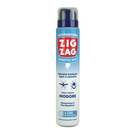 Zig Zag Insettivia! Repellente Spray Corpo Antipuntura Inodore